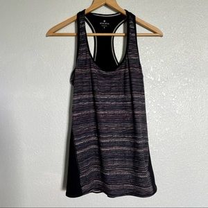Athleta - Brown Print Fitness Top - Size S